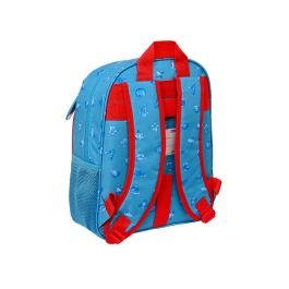 Mochila Escolar SuperThings Rescue force 27 x 33 x 10 cm Azul