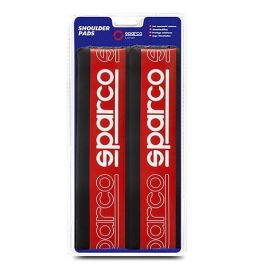 Sparco SPC1208RD Juego de 2 Almohadillas Acolchadas para Cinturón de Seguridad Diseño Deportivo Rojas y Negras - Confort Extra y Antirozaduras Sparco SPC1208RD Juego de 2 Almohadillas Acolchadas para Cinturón de Seguridad Diseño Deportivo Rojas y Negras - Confort Extra y Antirozaduras