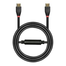 Lindy 25m Active HDMI 18G Cable para 4K@60Hz, HDR, con Soporte Audio Multicanal y CEC