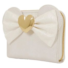 Loungefly Cartera Billetero Boda Minnie Disney 12,70x3,81x10,16cm