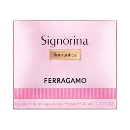 Salvatore Ferragamo Signorina Romantica Eau de Parfum Vapo Spray 50 ml - Perfume Floral Oriental Dulce con Notas de Grosella Negra, Limón, Vainilla y Sándalo