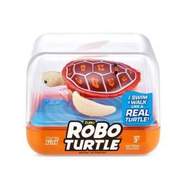 Figura tortuga roboturtle, nada y camina 7x9x9cm - modelos surtidos