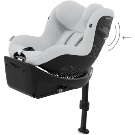 Cybex Sirona G i-Size Silla de coche giratoria 360°, Gris Niebla CYB4063846480678