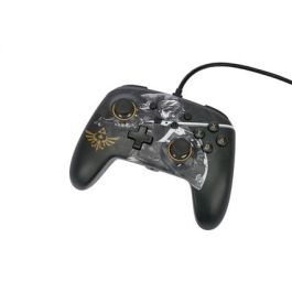 Mando con Cable PowerA Enhanced Battle-Ready Link para Nintendo Switch - NSGP0091-01, Oficial Nintendo, Botones Asignables, Cable USB-C 3m Mando con Cable PowerA Enhanced Battle-Ready Link para Nintendo Switch - NSGP0091-01, Oficial Nintendo, Botones Asignables, Cable USB-C 3m