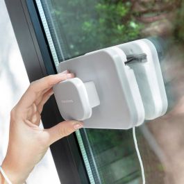 Innovagoods Limpiacristales magnético para doble acristalamiento de 20 mm, incluye imanes, 4 esponjas y 2 gomas de repuesto