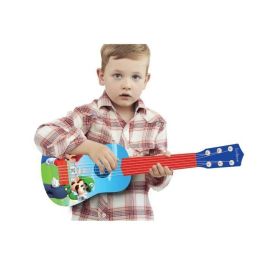 Lexibook Mi primera guitarra de juguete infantil Super Mario 53 cm 6 cuerdas con guía de aprendizaje para niños +3 años