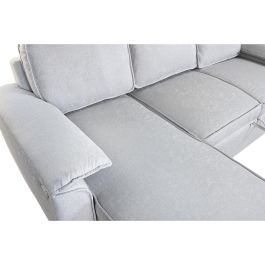 Sofa Cama Moderno DKD Home Decor Gris Claro 153 x 88 x 220 cm