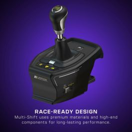 Turtle Beach TBS-0001-05 Palanca de cambios universal y freno de mano VelocityOne™ Multi-Shift Negro
