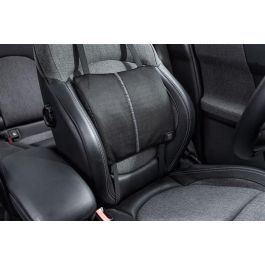 Beurer HK-70 Respaldo con Calor, Cojín Ergonómico para Alivio de Dolor de Espalda y Mejora de Postura, Funda Lavable