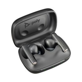 Poly BT700 Voyager Free 60 UC Auriculares In-ear Inalámbricos ANC Carbon Black con Adaptador USB-A y Estuche de Carga Básico