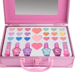 MARTINELIA 85504 Maletín de Maquillaje Little Unicorn, Set Completo para Niñas con Sombras, Esmaltes, Rubores y Labiales