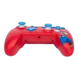 Power A Mando con Cable NSGP0001-01 para Nintendo Switch, Mario Woo-hoo! con Botones Programables y Conector para Auriculares, 3m, Compatible con Switch y OLED