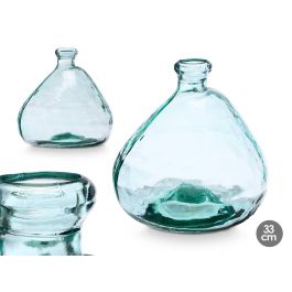 Jarron Vidrio Reciclado Irregular 33 Cm Giftdecor Jarron Vidrio Reciclado Irregular 33 Cm Giftdecor