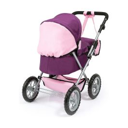 Coche muñecas trendy royal morado 67x67x41 cm