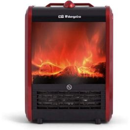 Orbegozo Chimenea Eléctrica CM 9015 2 Niveles de Potencia 750W-1500W Calefacción Hogar Decoración