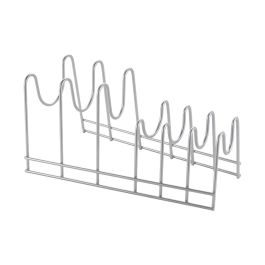 Metaltex Soporte Lido para Platos, Tapaderas y Tablas de Corte 29 x 50 x 17 cm