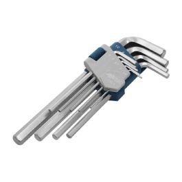 Juego de Llaves Allen Ferrestock 1,5 - 2 - 2,5 - 3 - 4 - 5 - 6 - 8 - 10 mm 9 pcs Precio: 8.68999978. SKU: S6500996