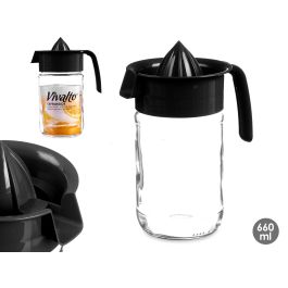 Exprimidor Cristal 660Ml Negro Vivalto 13X18CM (24 Unidades)