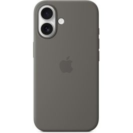 Apple iPhone 16 Funda de Silicona con MagSafe Gris Piedra