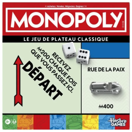 Monopoly HASG0009101 Monopoly Clásico Juego de Mesa para 2 a 6 Jugadores Precio: 39.88999982. SKU: B1E74PR7Z9