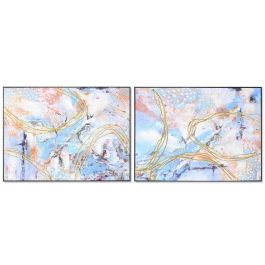 Cuadro DKD Home Decor 122 x 4,5 x 92 cm Abstracto Moderno (2 Unidades) Precio: 110.88999988. SKU: S3042891