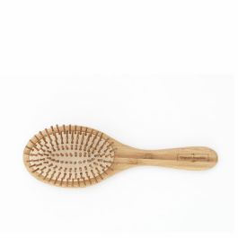 The Organic Republic Cepillo para el Pelo de Bambú y Caucho Natural con 9 Filas de Púas para Desenredar Suave 1 Unidad Precio: 11.49999972. SKU: B1DJPXG4CM