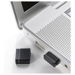Intenso 3500470 Stick USB 2.0 de 16GB, Micro Line, Negro