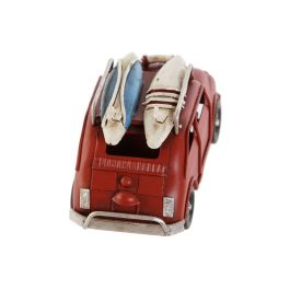 DKD Home Decor Vehículo Decoración Mediterránea Metal Set 3 Unidades Surtido de Colores 5 x 5.5 x 11 cm