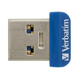 Verbatim Pendrive Nano Store'N'Stay 64GB Super Speed USB 3.0 Azul