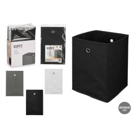 Caja Plegable Organizadora Kipit 30x30x45 cm - Blanco, Gris, Negro (12 Unidades) Precio: 37.59000036. SKU: B16F4A5DNK