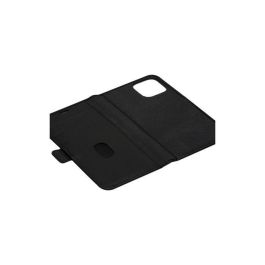 dbramante1928 Lynge Funda tipo cartera 2 en 1 para iPhone 12/12 Pro 6.1" Negra fabricada en piel sostenible
