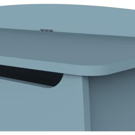 Demeyere AUC1703287660619 Caja para juguetes FIRMIANA estilo escandinavo azul tormenta y madera natural 82,4 x 39,1 x 58,9 cm Demeyere AUC1703287660619 Caja para juguetes FIRMIANA estilo escandinavo azul tormenta y madera natural 82,4 x 39,1 x 58,9 cm