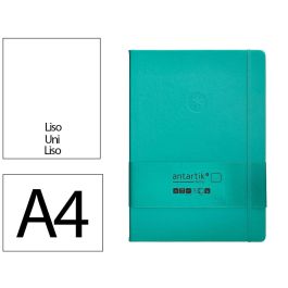 Cuaderno Con Gomilla Antartik Notes Tapa Dura A4 Hojas Lisas Turquesa 100 Hojas 80 gr Fsc Precio: 10.89. SKU: B1E4RGHL39