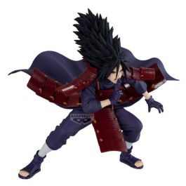 Banpresto Figura Naruto Shippuden Vibration Stars Madara Uchiha 17cm PVC ABS Licencia Oficial Coleccionismo