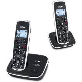 Teléfono Inalámbrico SPC Comfort Kaiser 7609N/ Pack DUO/ Negro Teléfono Inalámbrico SPC Comfort Kaiser 7609N/ Pack DUO/ Negro