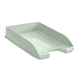 Cep - Bandeja de Sobremesa de Plástico Reciclable Verde Salvia para Documentos A4 - Apilable, Capacidad 500 Hojas - 350 x 255 x 65 mm Precio: 3.58999982. SKU: B1227PXQL6