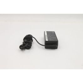 Lenovo 65W AC adapter with slim tip connector, 100-240V input, rectangular design, 89% efficiency, compatible with Lenovo devices. Lenovo 65W AC adapter with slim tip connector, 100-240V input, rectangular design, 89% efficiency, compatible with Lenovo devices.