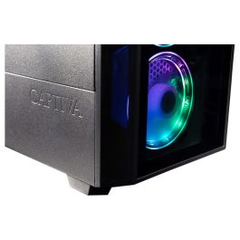 Captiva R89-503 PC Gaming Highend, AMD Ryzen 7 7800X3D, 32GB DDR5, 2TB SSD M.2, NVIDIA GeForce RTX 5070 Ti 16GB, Windows 11 Home, Torre Midi Negra