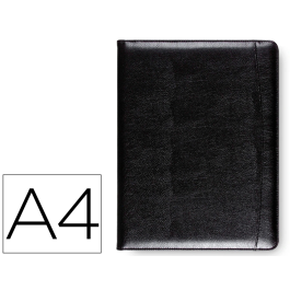 Q-connect Carpeta Portafolios sin Cremallera con Departamentos Interiores Color Negro 320x250 mm Precio: 17.5000001. SKU: B1AYP6LZGC