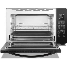 Continental Edison CEMF45DIG Mini horno eléctrico 45L, 2000W, Negro, Asador, Convección natural