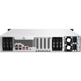 QNAP TS-h1887XU-RP NAS Servidor con Intel Xeon E-2336, 32GB ECC DDR4, 18 Bahías para Discos Duros y SSD 2U Rackmount