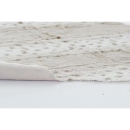DKD Home Decor Alfombra Pelo Beige Poliester 150 x 160 cm