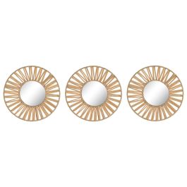 Juego de Espejos Home ESPRIT Natural Scandi 20 x 2 x 20 cm (3 Piezas) Precio: 19.59000043. SKU: B1JE2CHYBY