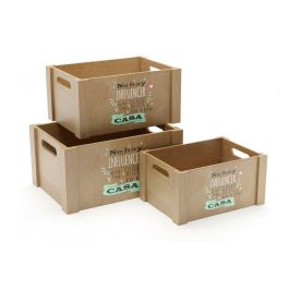 Juego de Cajas Decorativas Versa Madera (3 Piezas) Precio: 30.50000052. SKU: B1FAWSY8XQ