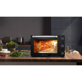 Continental Edison CEMF60B3 Mini Horno Eléctrico de Convección Natural Negro L60 x H39 x P48 cm