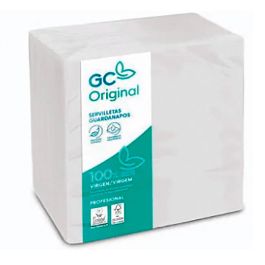 GC Servilletas 2 Capas 30x30 Pasta FSC Pack 100 Unidades Blanco Precio: 1.68999974. SKU: B1GC4DFAAV