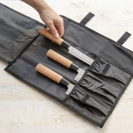 Set de Cuchillos con Funda de Transporte Profesional Damas·Q InnovaGoods