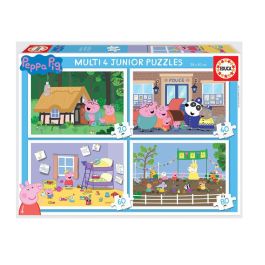 Educa Puzzles Multi 4 Junior Peppa Pig 18645 20-40-60-80 Piezas Juguete Educativo +9 Años Precio: 11.49999972. SKU: B1EKWYXJRQ