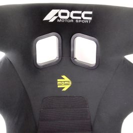 Momo MOMSERDAYTONABKL/OCC Asiento Daytona FIA 8855-1999 compatible HANS Negro 5 puntos fijación lateral