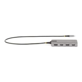 Hub USB-C Startech 117B-USBC-MULTIPORT Gris 100 W Hub USB-C Startech 117B-USBC-MULTIPORT Gris 100 W